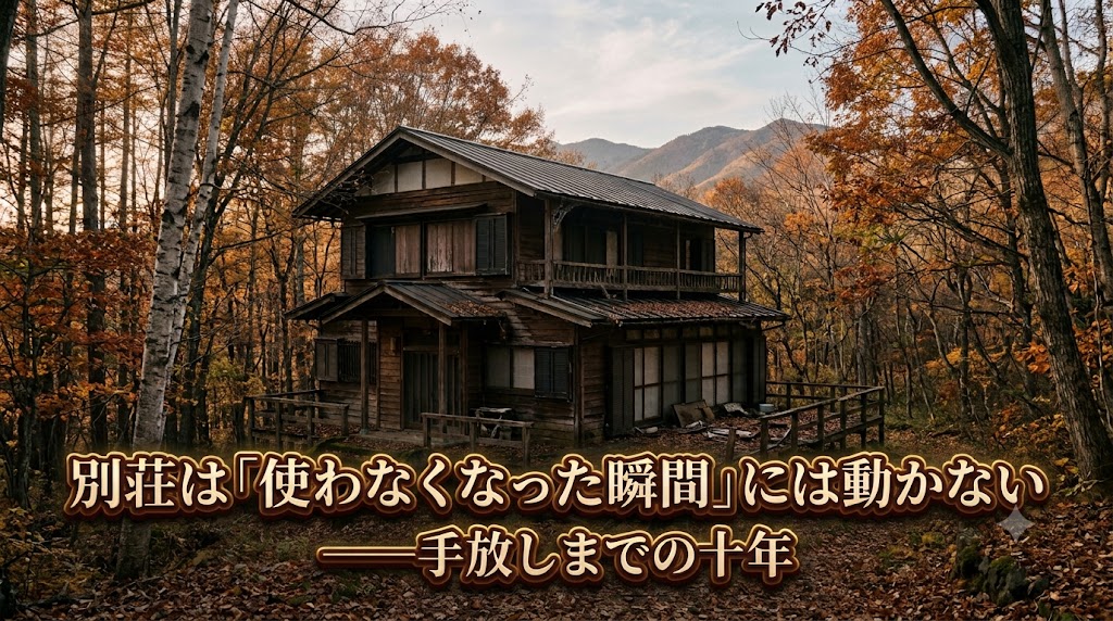 別荘は「使わなくなった瞬間」には動かない——手放しまでの十年